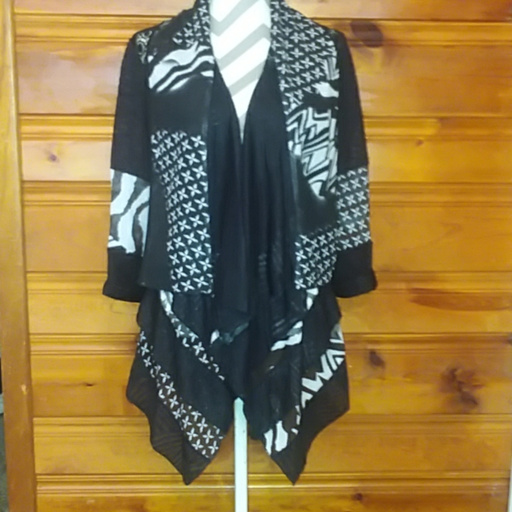 Kana Leah Couture sheer Jacket.